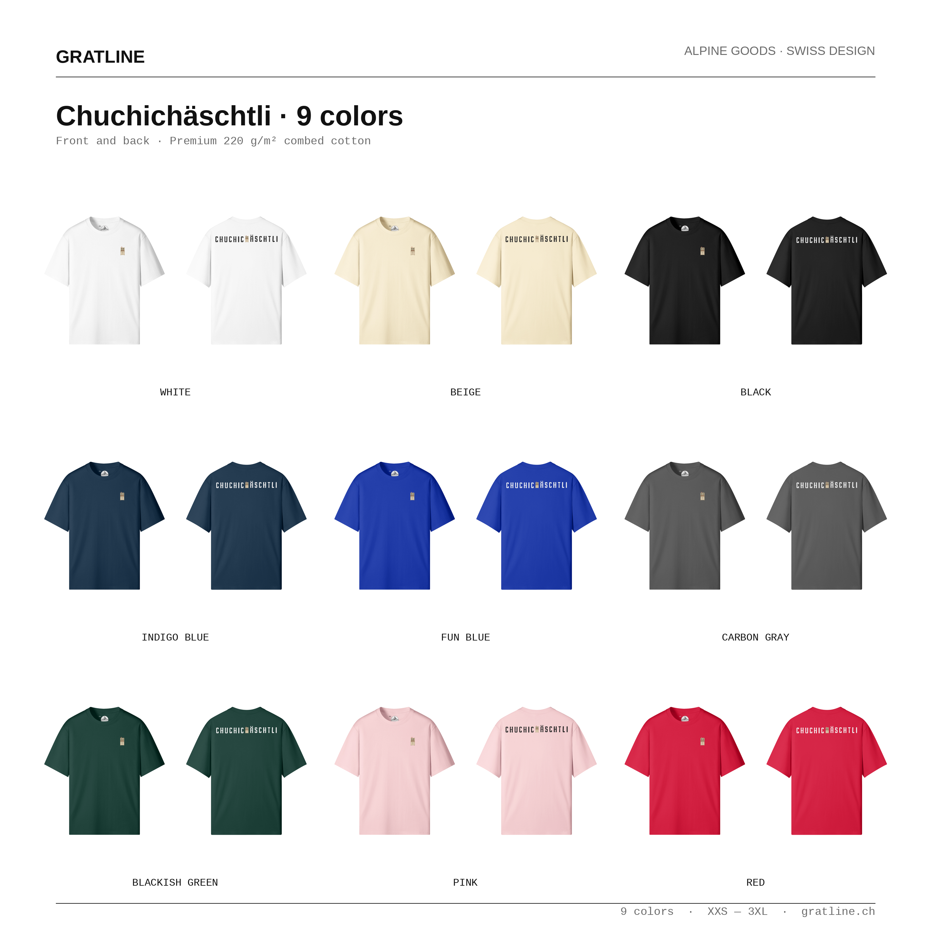 Chuchichäschtli T-Shirt