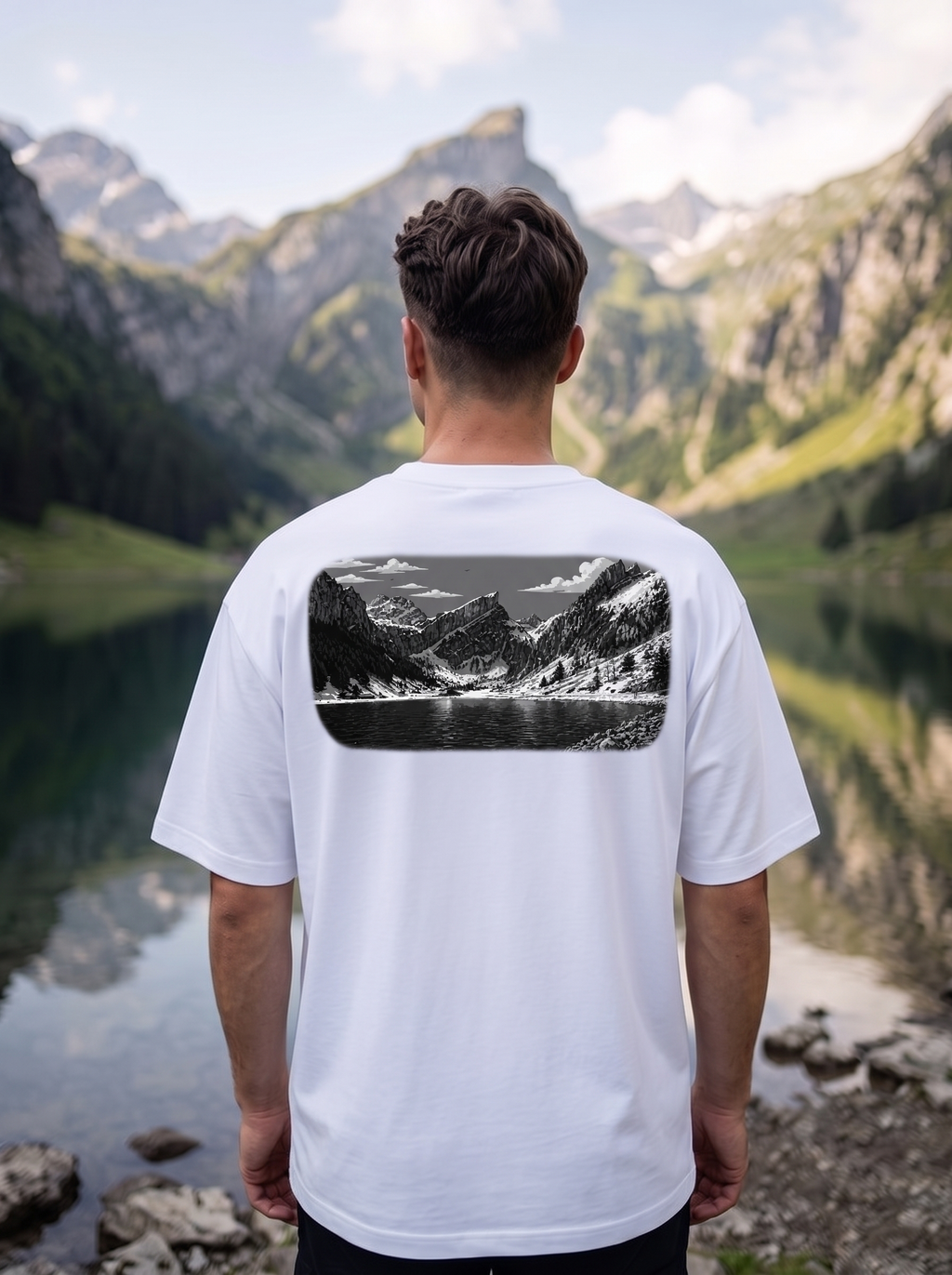 Appenzell (White and Beige) & Appenzell (Black and Dark Gray)