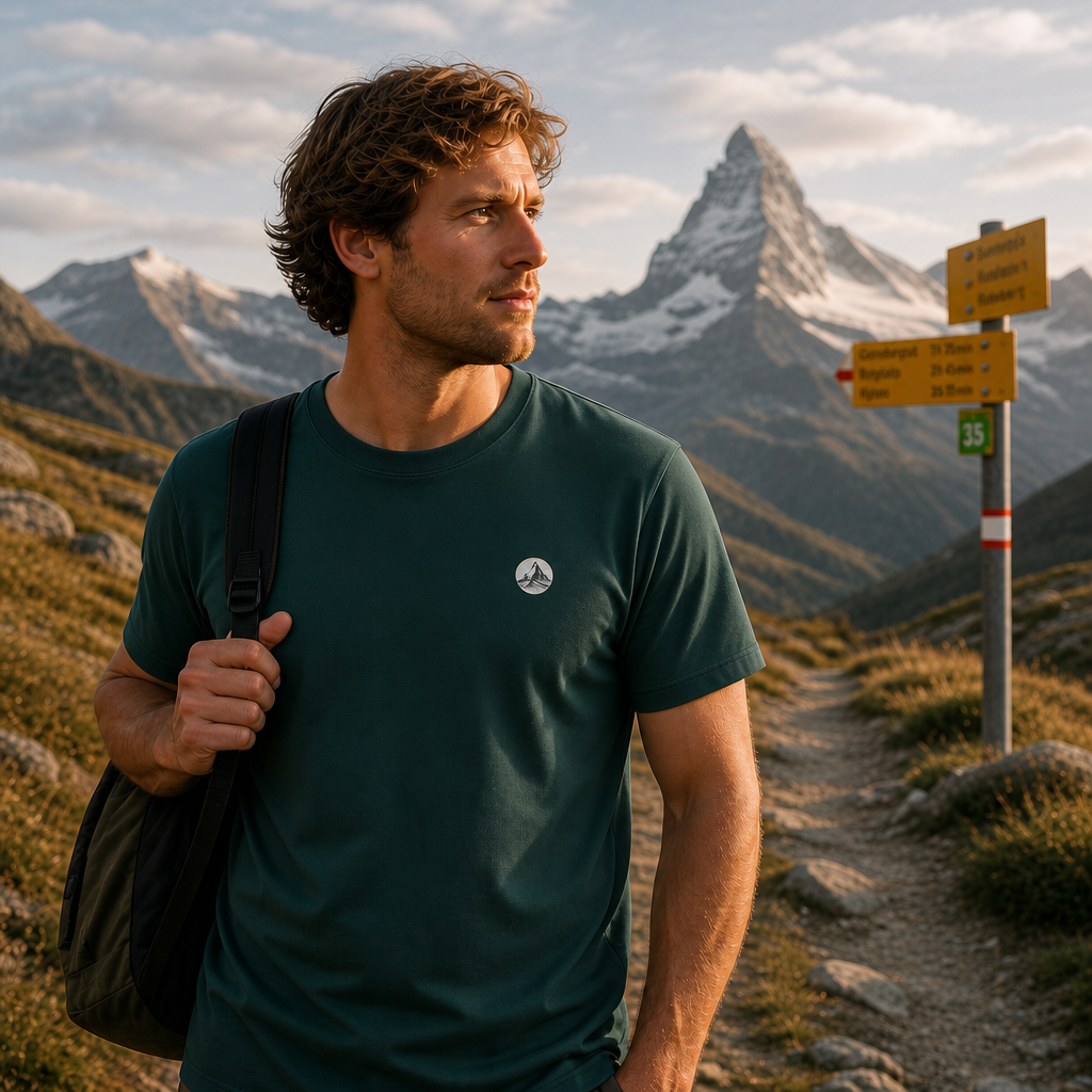 Swiss Hiking T-Shirt (Wanderweg)