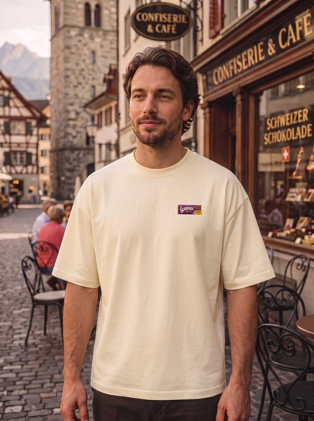 Swiss Chocolate T-Shirt: Life Is Short, Eat It